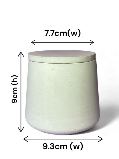 LS Design Modern Tapered 200g Refillable Container Candle. Black, White Or Grey Marble £14.68 - £16.30